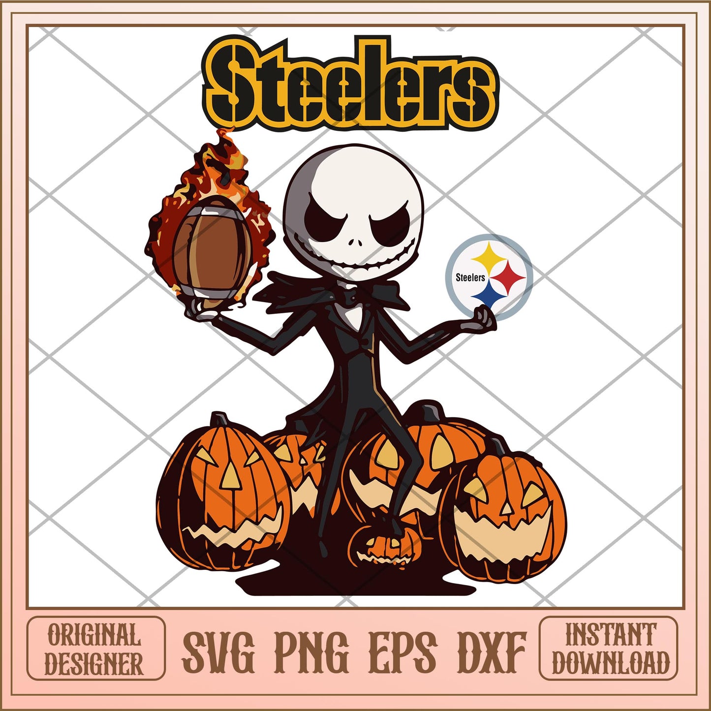 Steelers Jack bundle svg, The Nightmare Before Christmas Svg, digital download