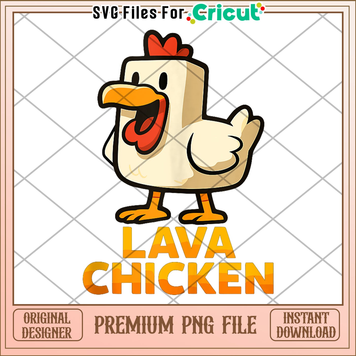 Steves lava chicken png, lava chicken png , mindcraft movie png