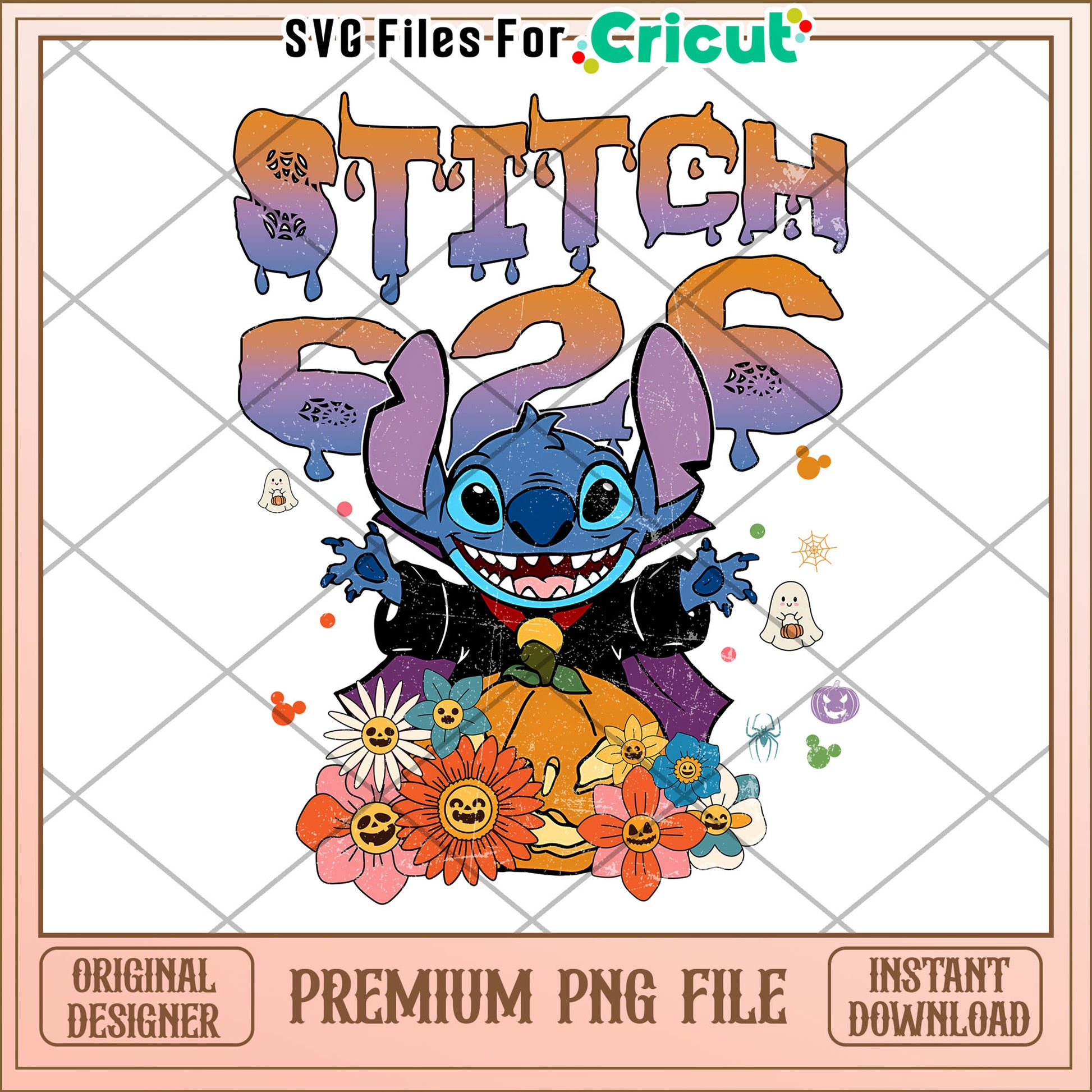 Stitch 626 halloween png, halloween costumes png, spooky season png