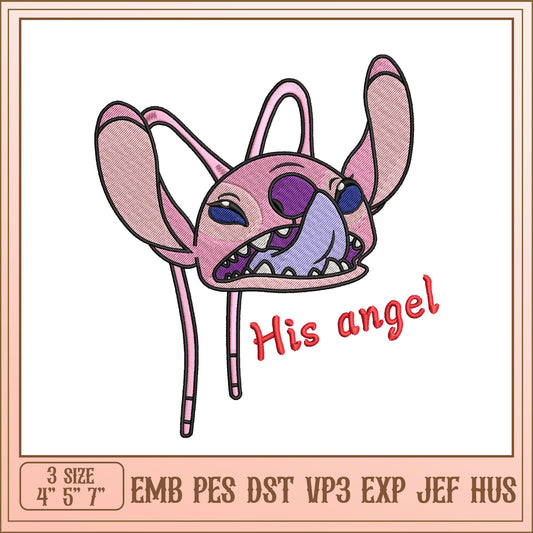 Stitch Angel Embroidery Design