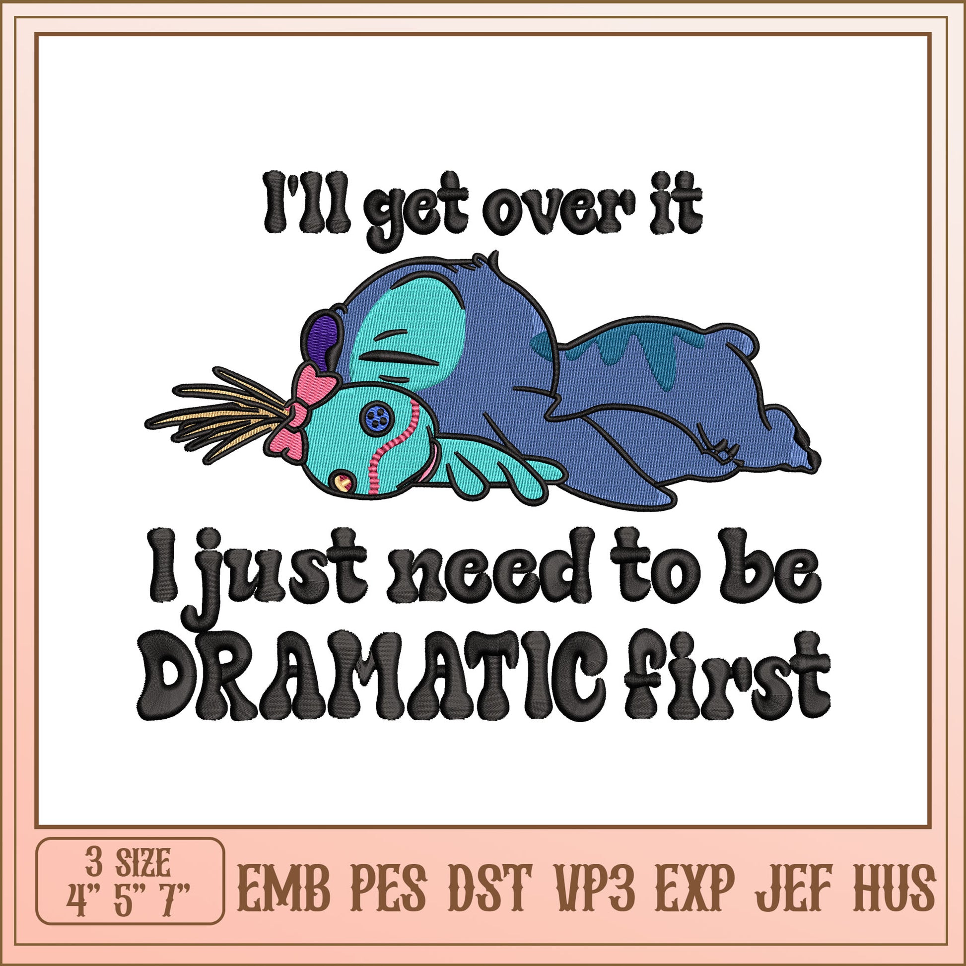 Stitch Drama Embroidery Design