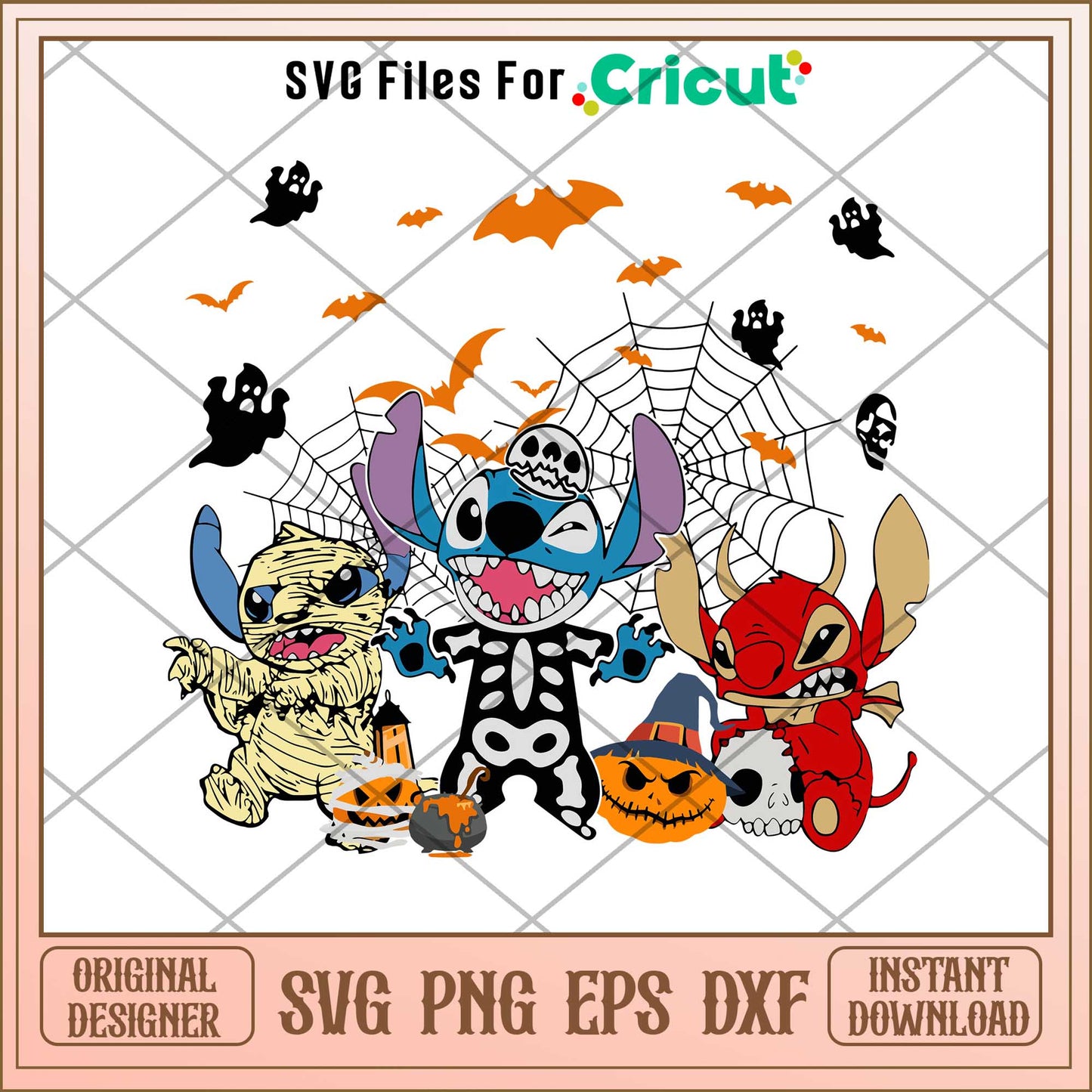 Stitch Halloween Costume Svg,  Disney characters svg, Digital Download