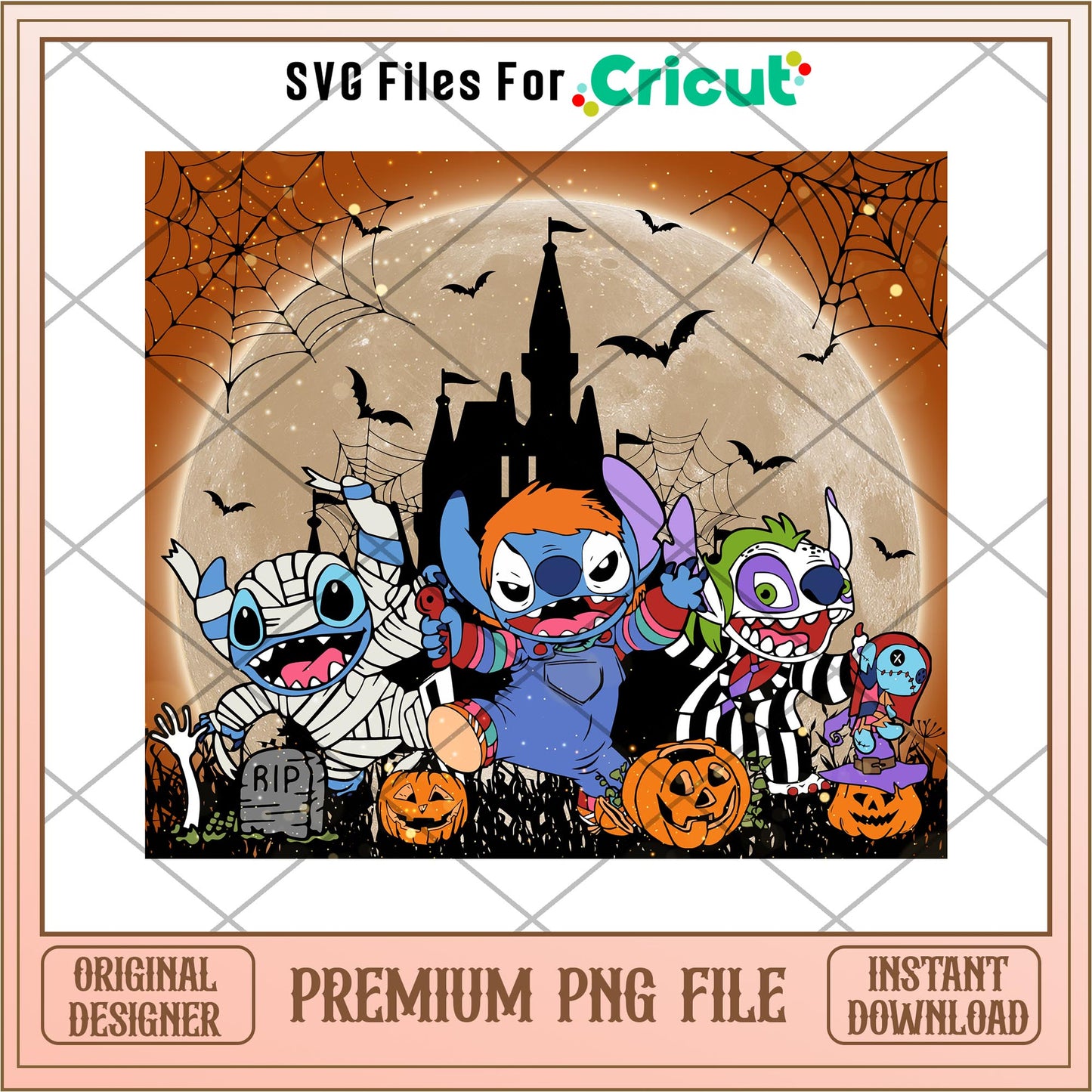 Stitch Halloween png, Disney characters png, Digital Download