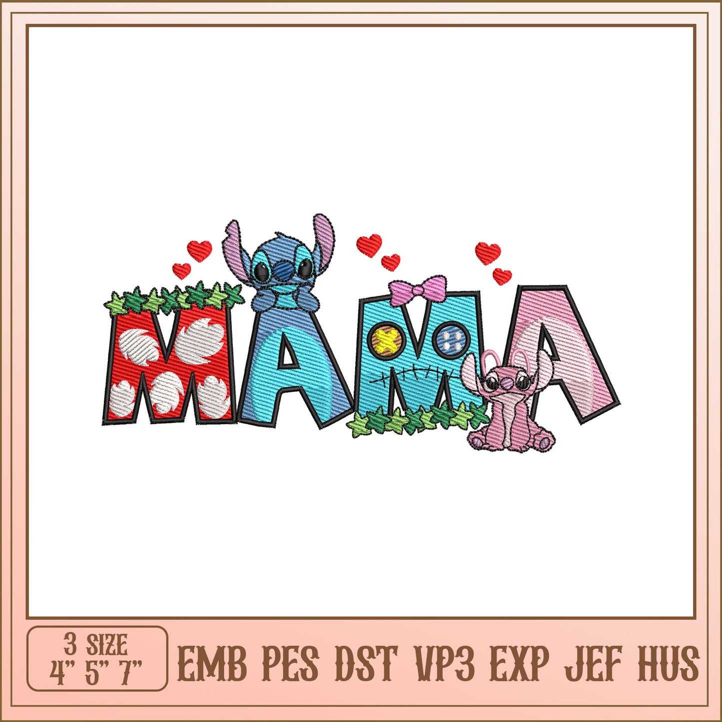 Stitch Mama Embroidery Design