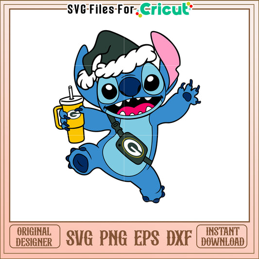 Stitch SVG Green Bay Packers Design