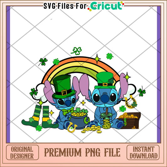 Stitch St Patrick's Day PNG Download