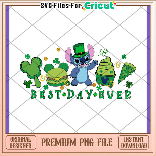 Stitch St Patricks Day PNG Design
