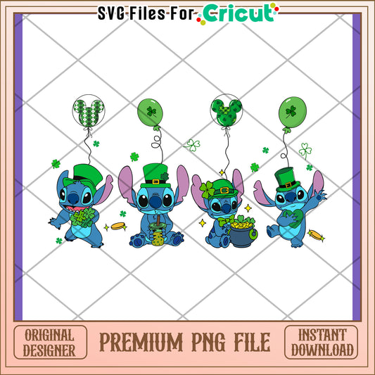 Stitch St Patricks Day PNG Download