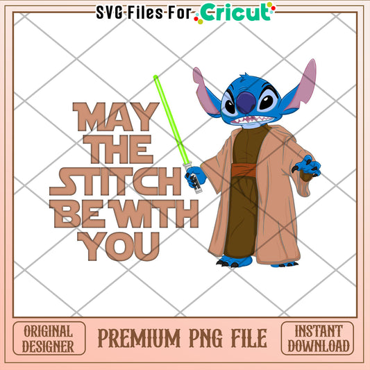 Stitch Yoda PNG May the Stitch Be With You