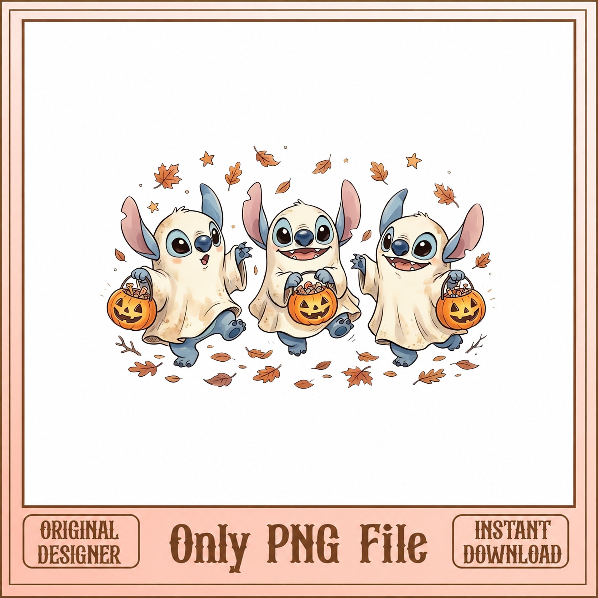 Stitch Halloween Ghost SVG PNG, Disney Stitch, Trick Or Treat PNG