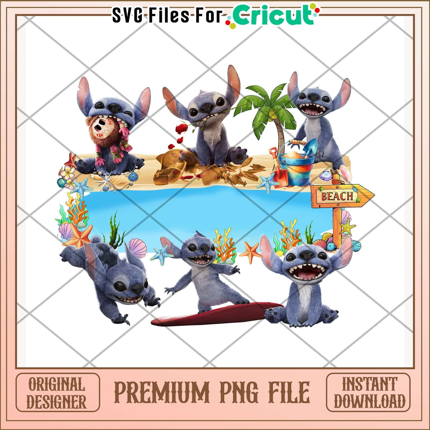 Stitch all of emotions png, cute costume png, playful design png