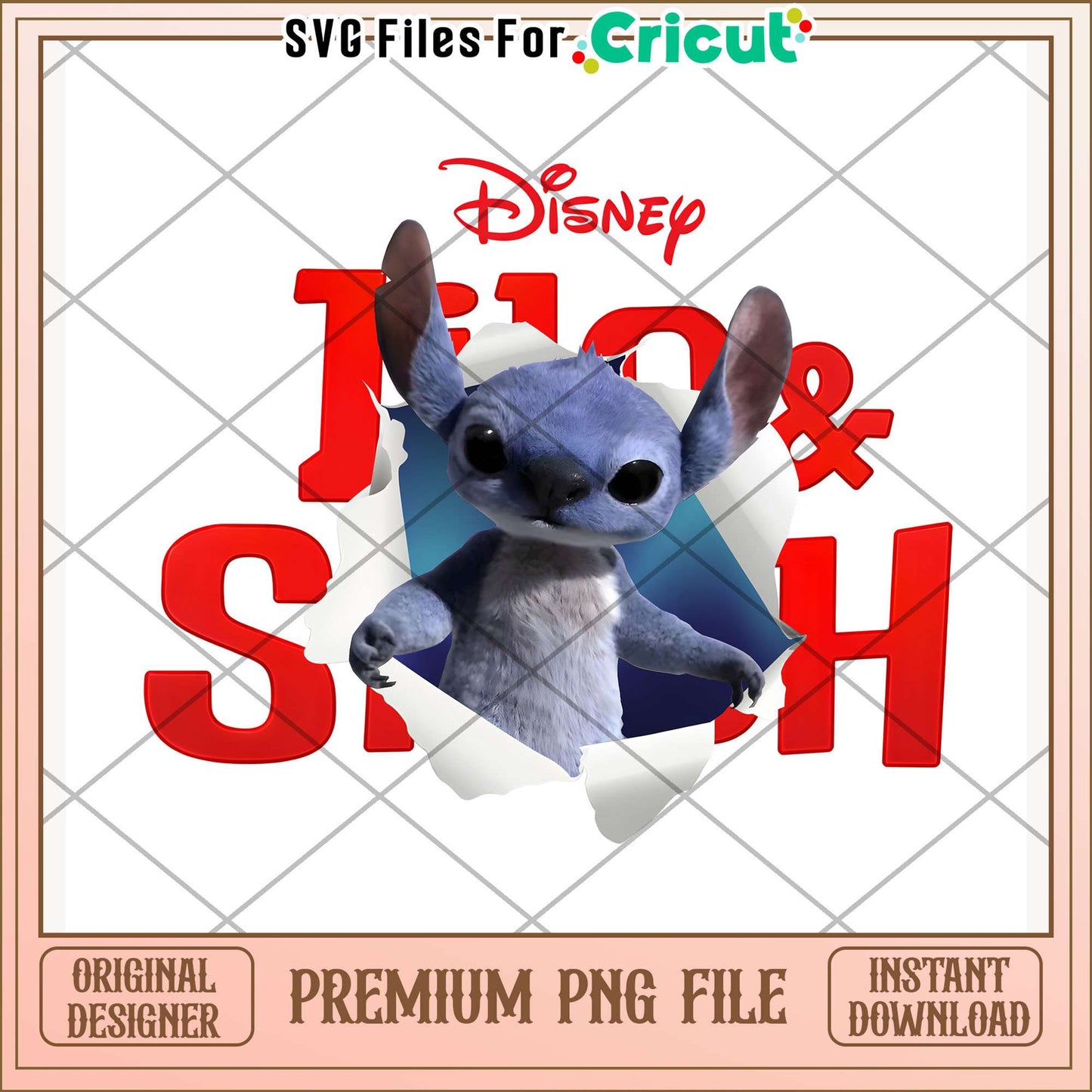 Stitch design png, disney character png, cute lilo and stitch png