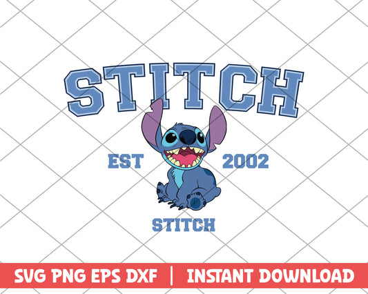 Stitch est 2002 disney svg