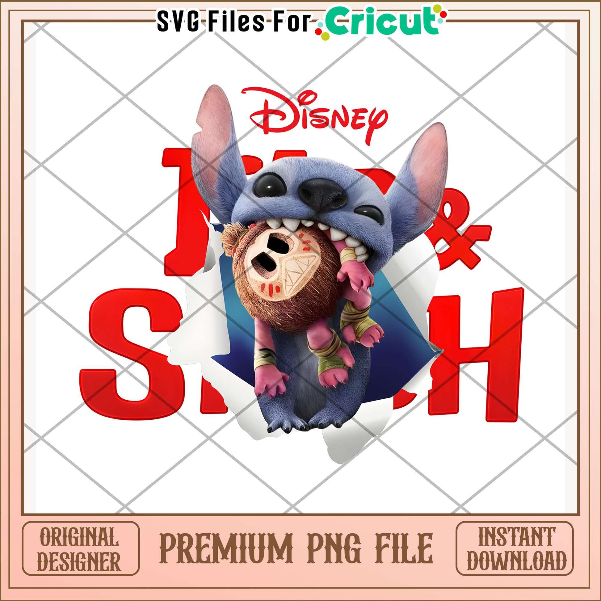 Stitch funny eats coconut png, lilo and stitch png, cute lilo and stitch png
