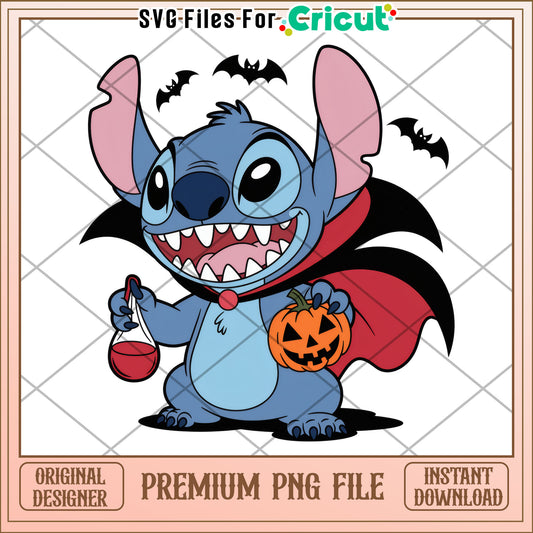 Stitch halloween png, disney halloween png,, halloween png