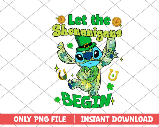 Stitch let the shananigans begin png 