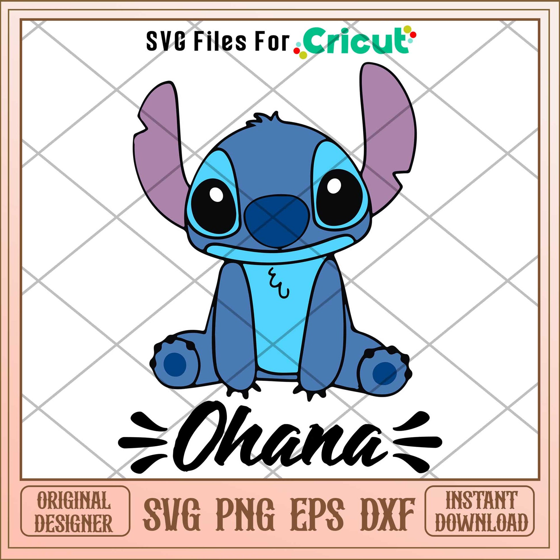 Stitch ohaha svg, Disney characters svg, digital dowload