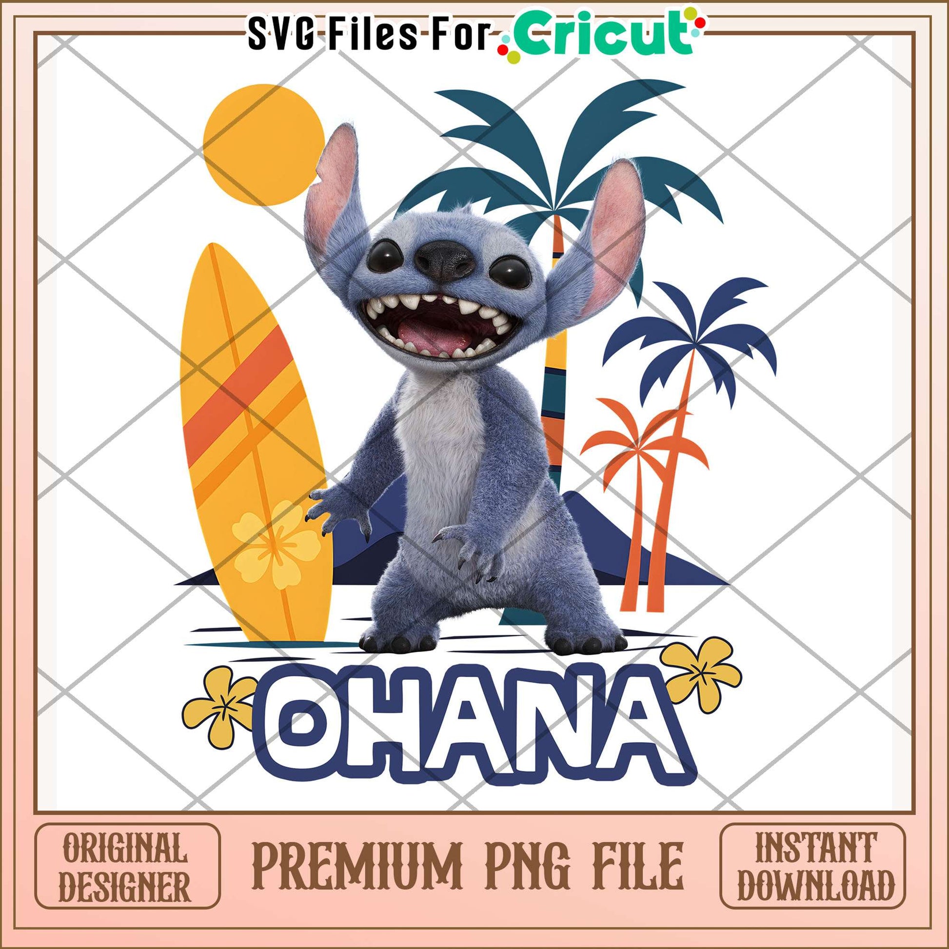 Stitch say ohana png, disney stitch png, ohana meaning png
