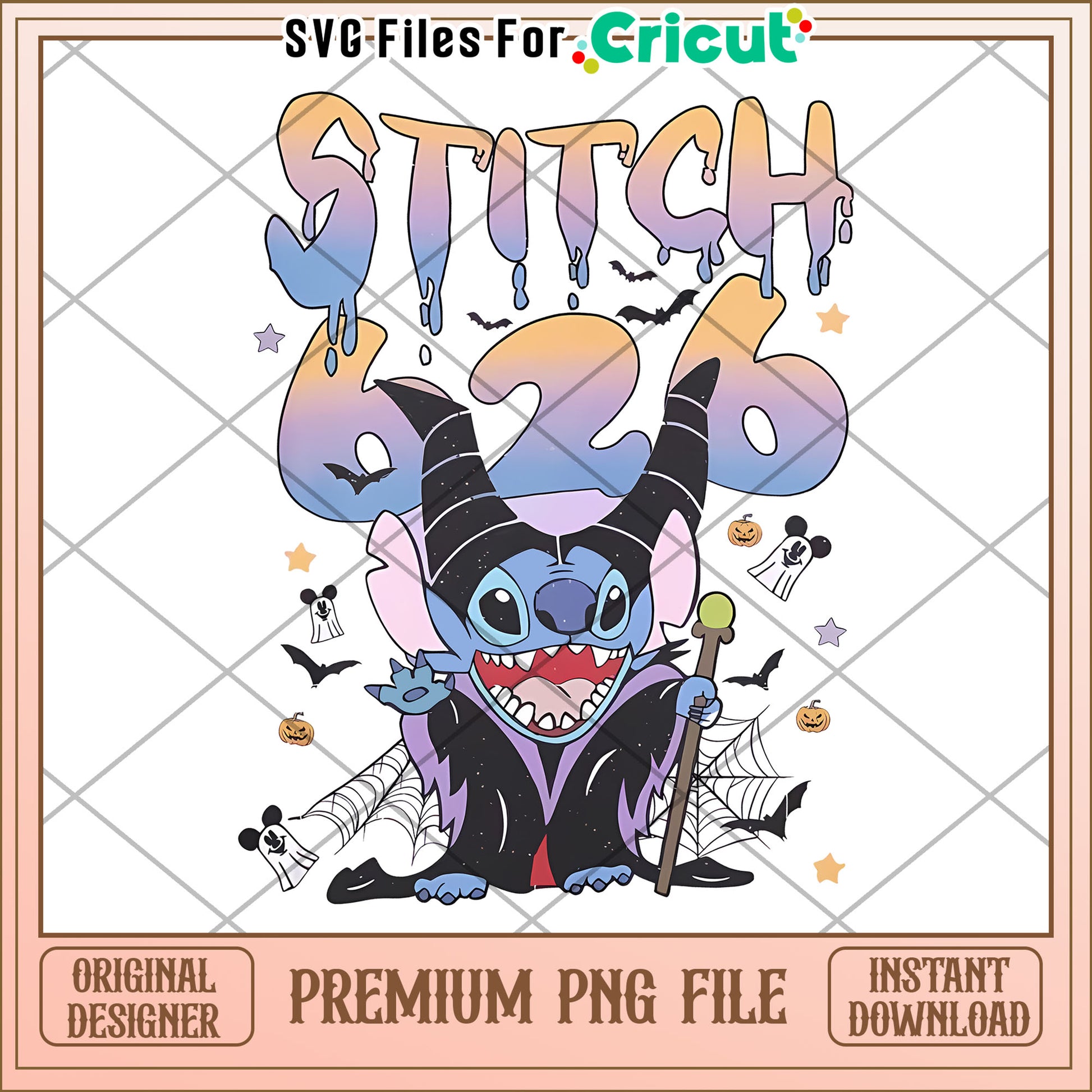 Stitch spooky villain png, hallow​​ png, halloween wallpaper​ png