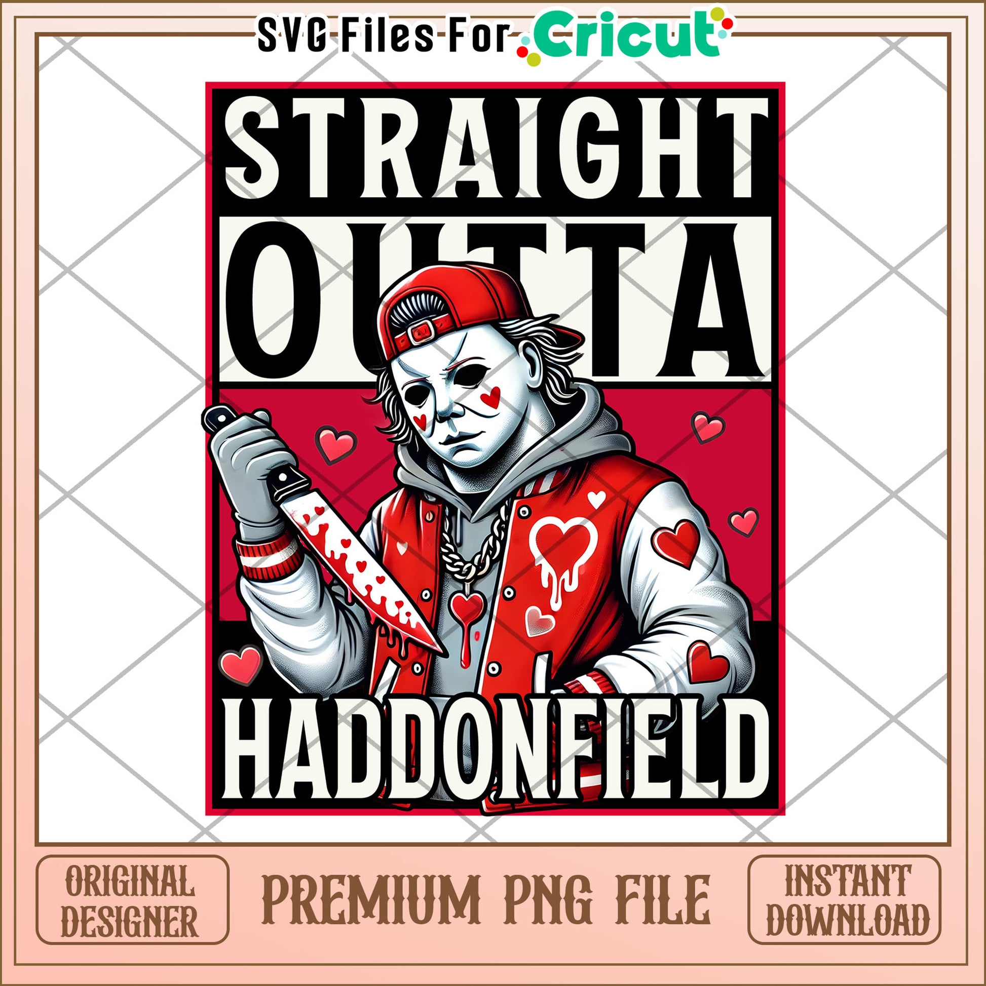 Straight Outta Haddonfield PNG