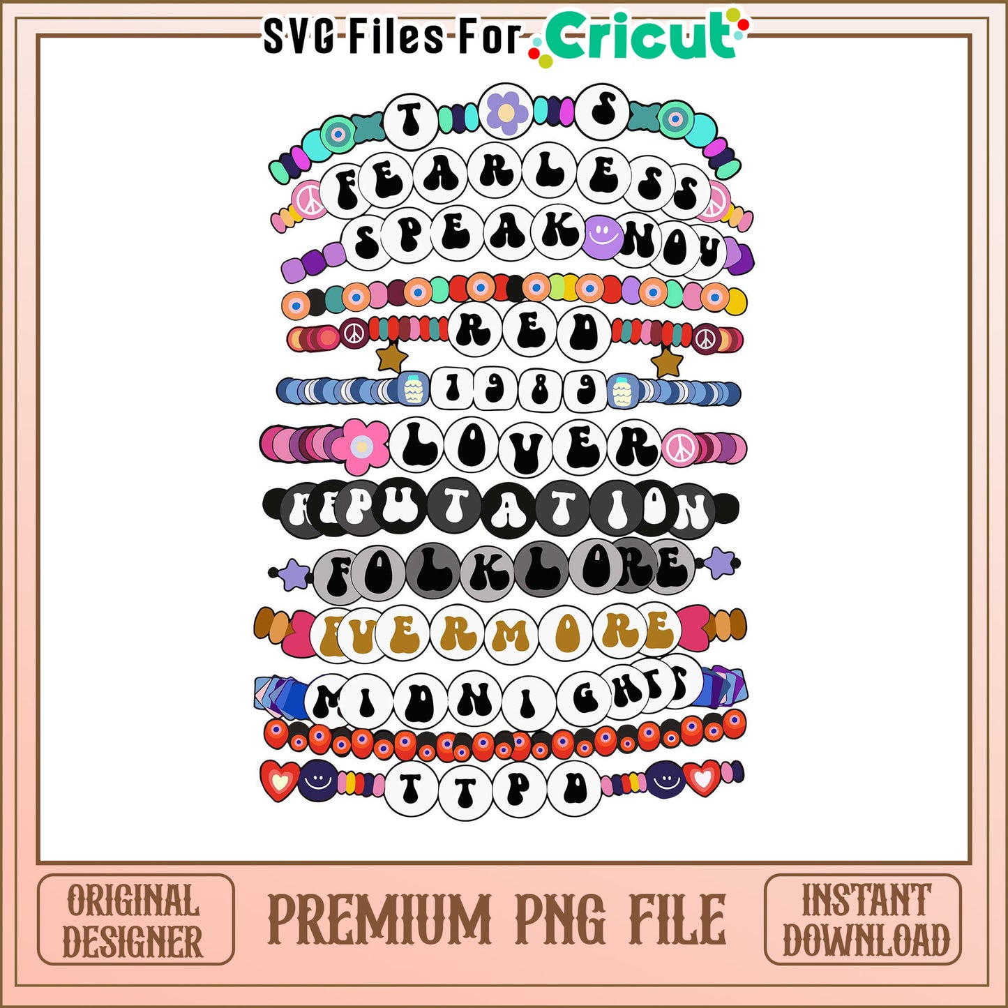 Stylish PNG File for Cricut, Perfect for Crafting and Design