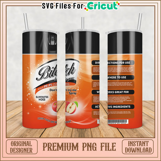 Stylish PNG Tumbler Design Instant Download for Cricut Projects