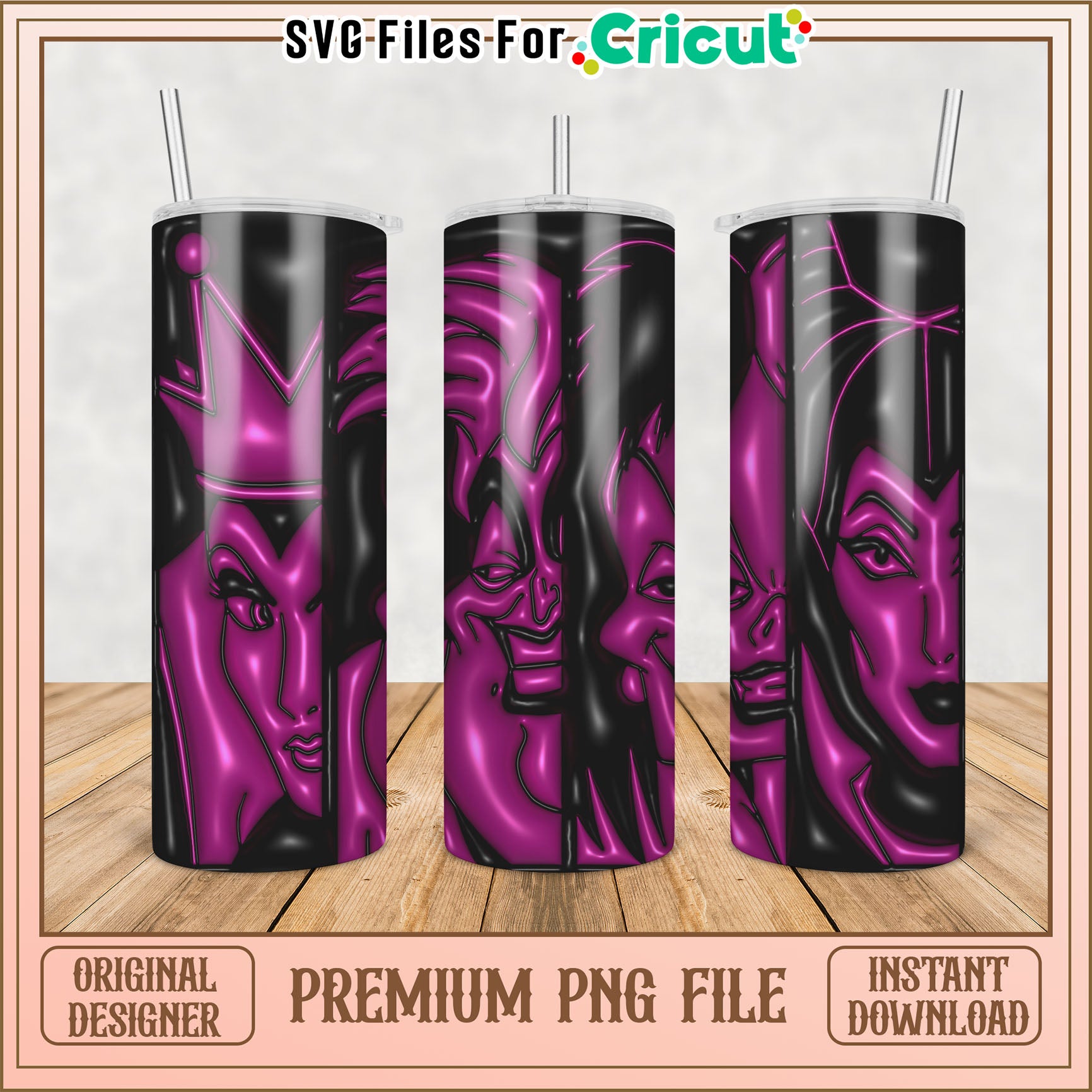 Stylish Tumbler PNG Design for Crafting and DIY Projects