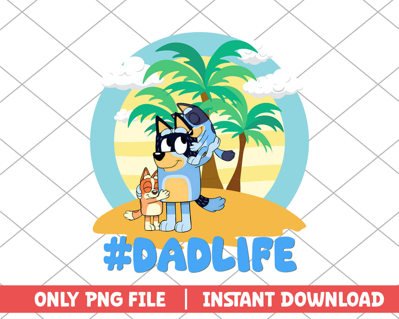 Summer dadlife cartoon png 