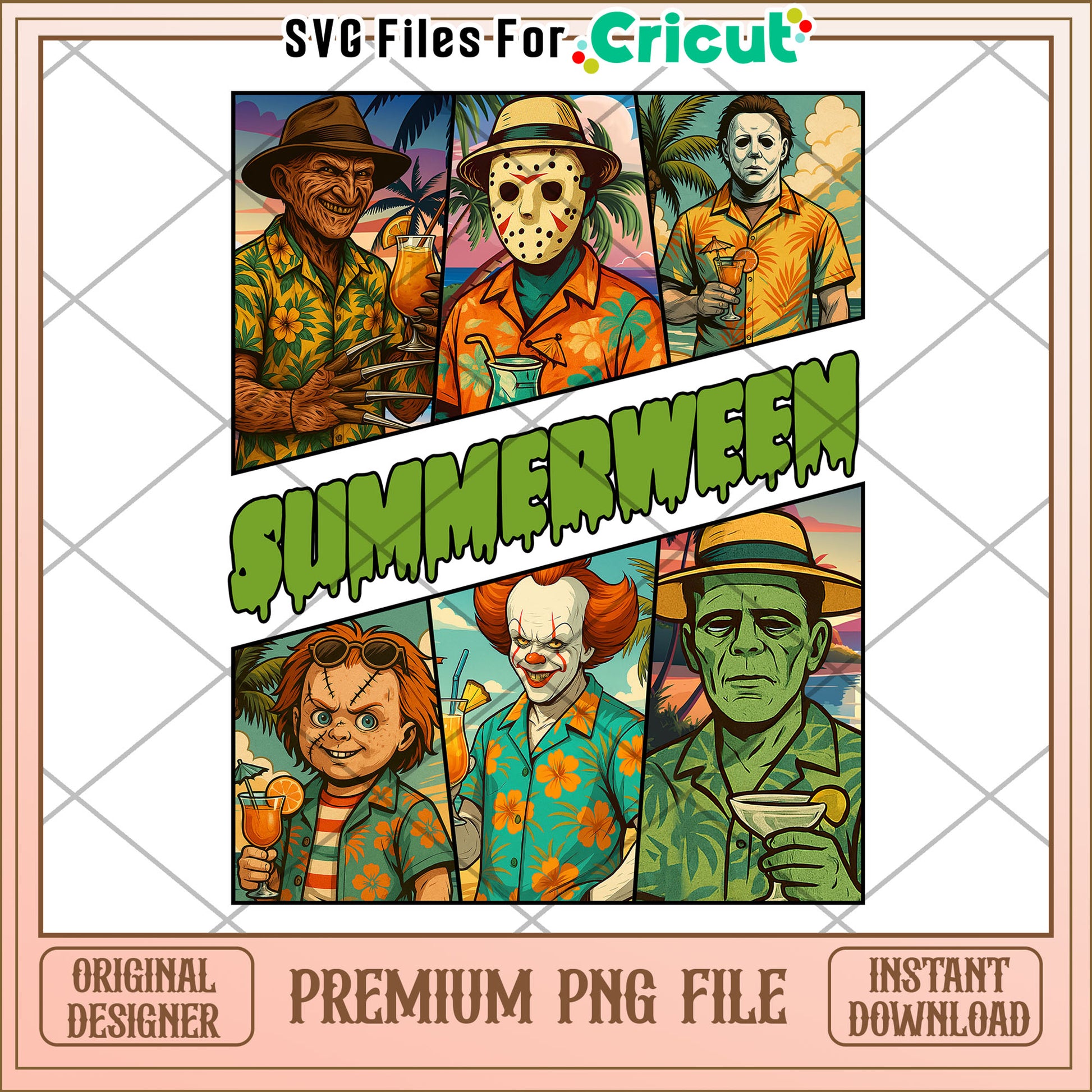 Summerween png, happy halloween​ png, spooky quotes png