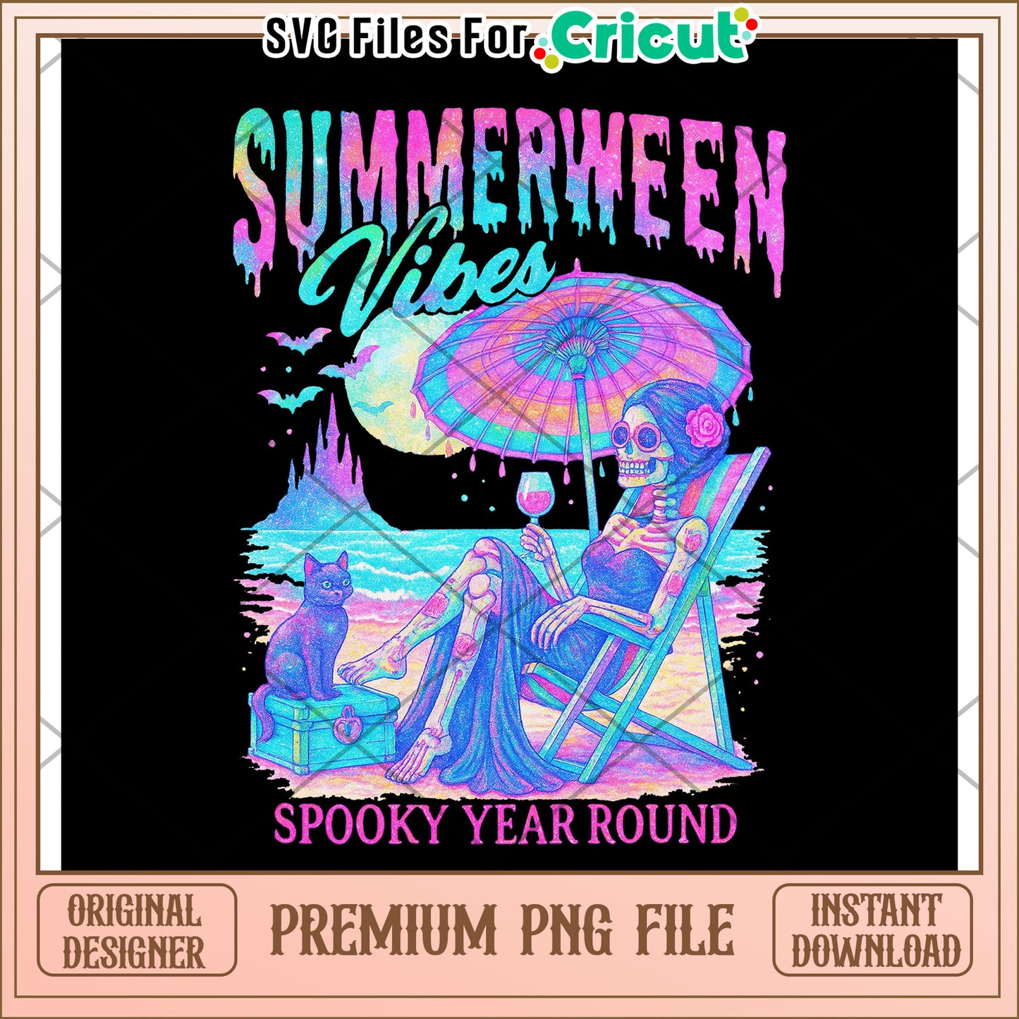 Summerween vibes png, spooky halloween​ png, halloween killers png