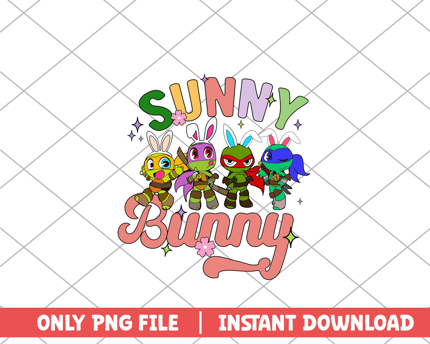 Sunny bunny easter png 