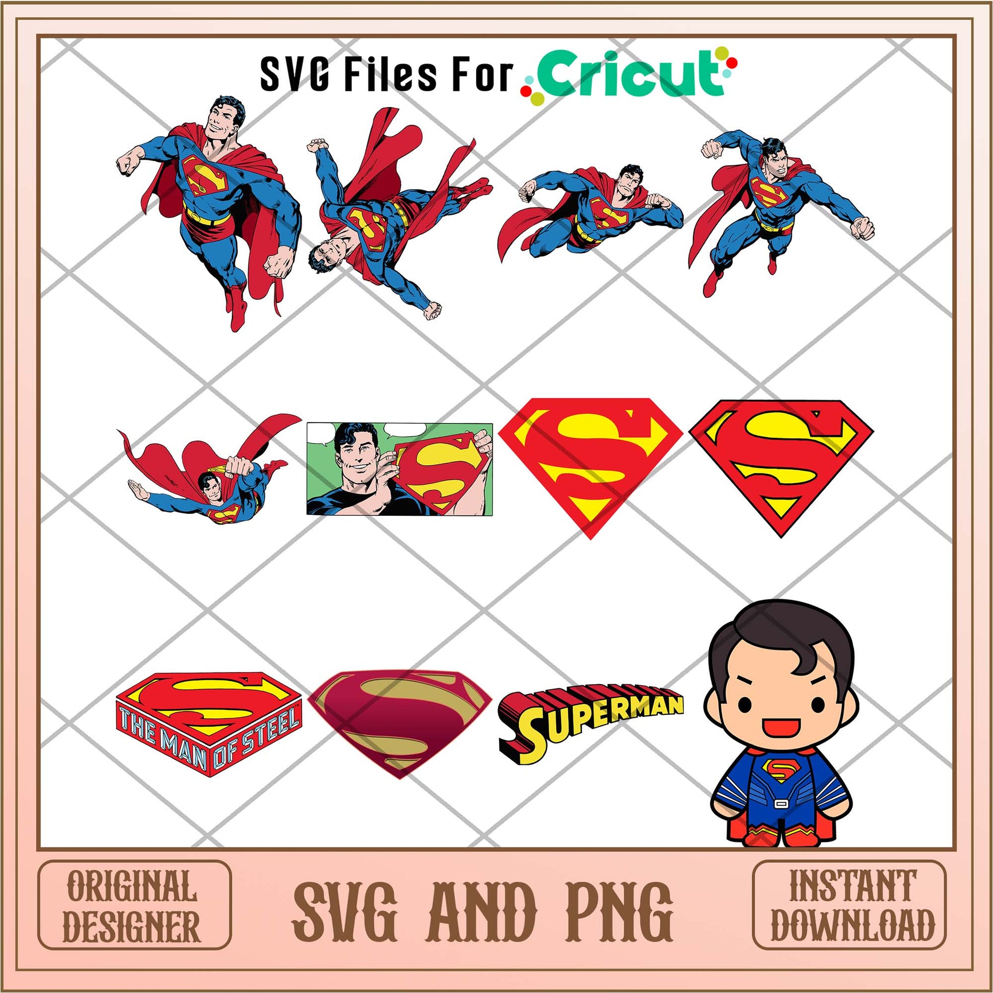 Superman logo bundle, Super heroes movies svg - Svgfileforcricut