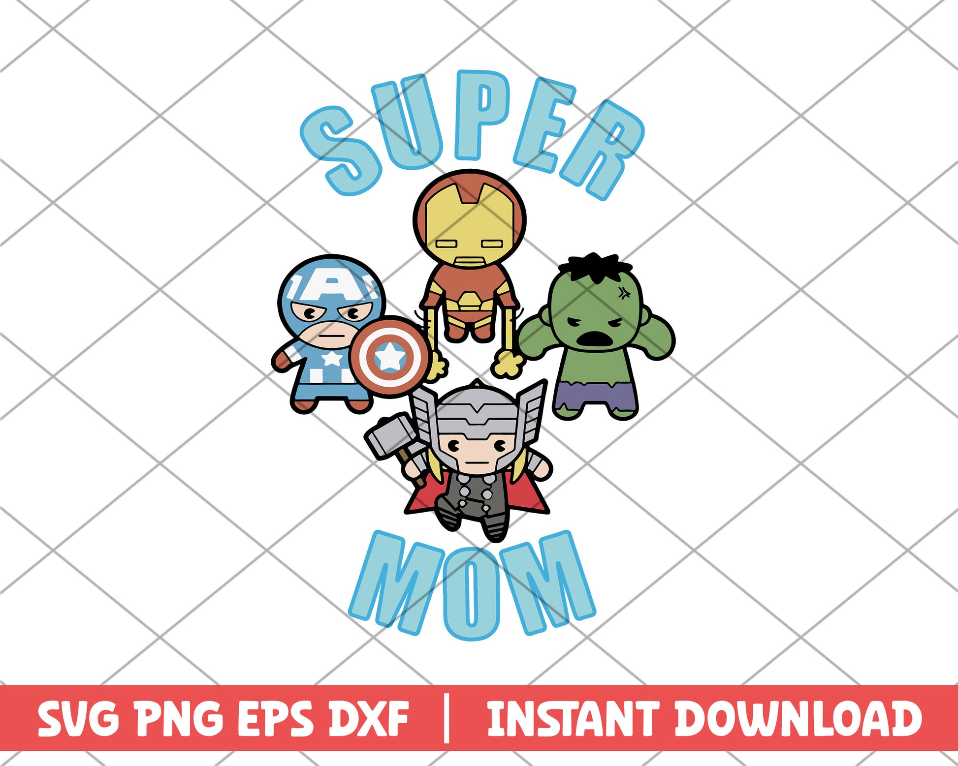 Super mom mothers day svg