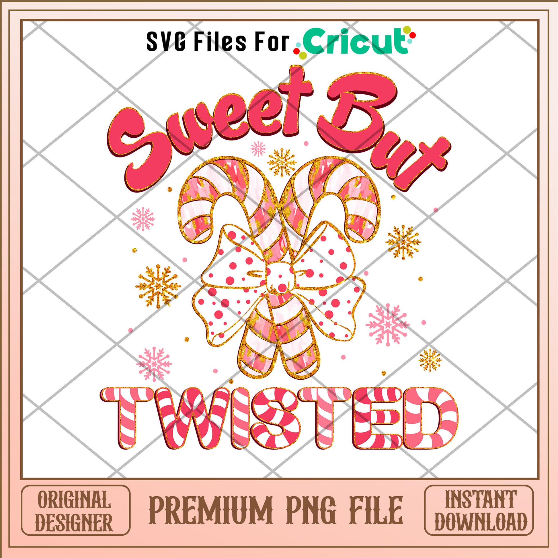 Sweet but twisted png, candy canes png, merry christmas png
