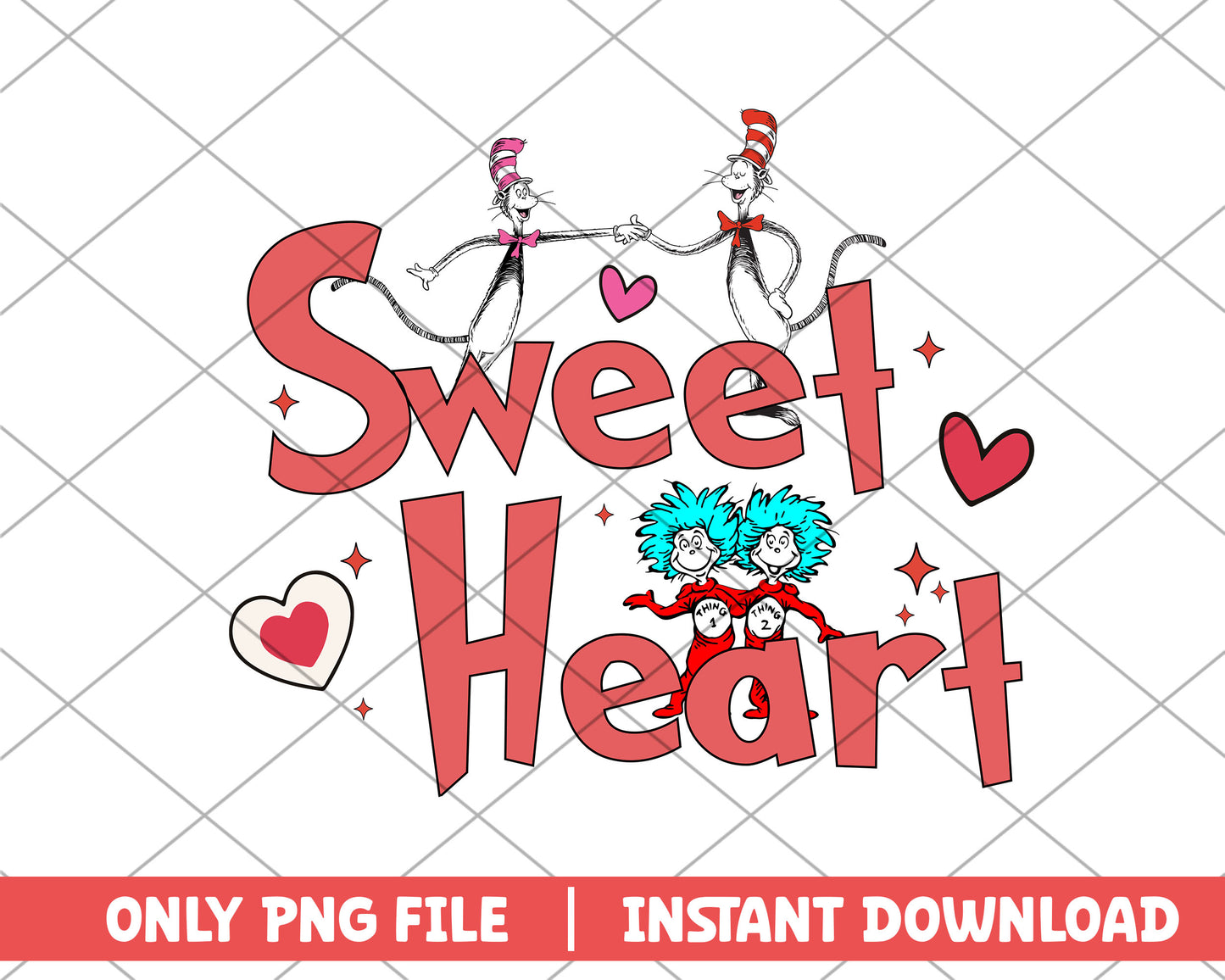 Sweet heart dr.seuss png 