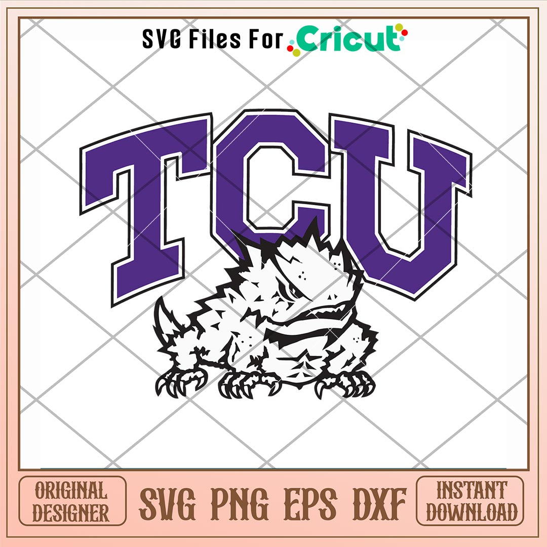 TCU Horned Frogs Logo Svg, TCU Horned Frogs Svg, NCAA Svg