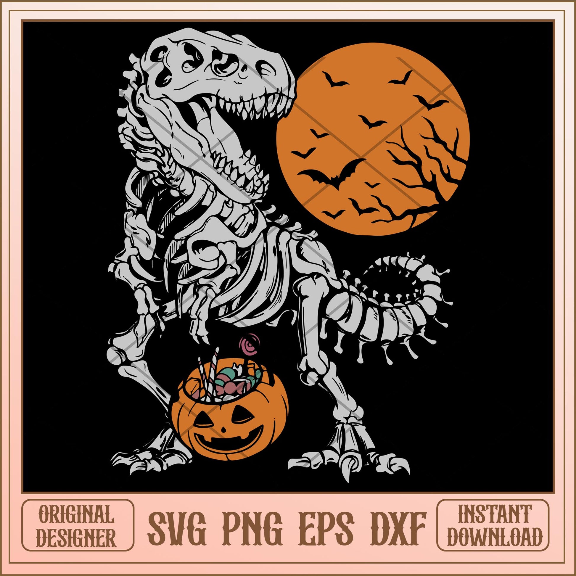 T Rex Halloween svg, Halloween characters svg, Digital Download