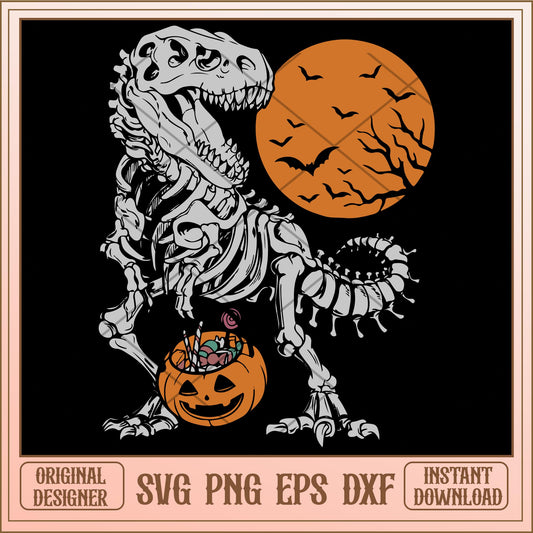 T Rex Halloween svg, Halloween characters svg, Digital Download