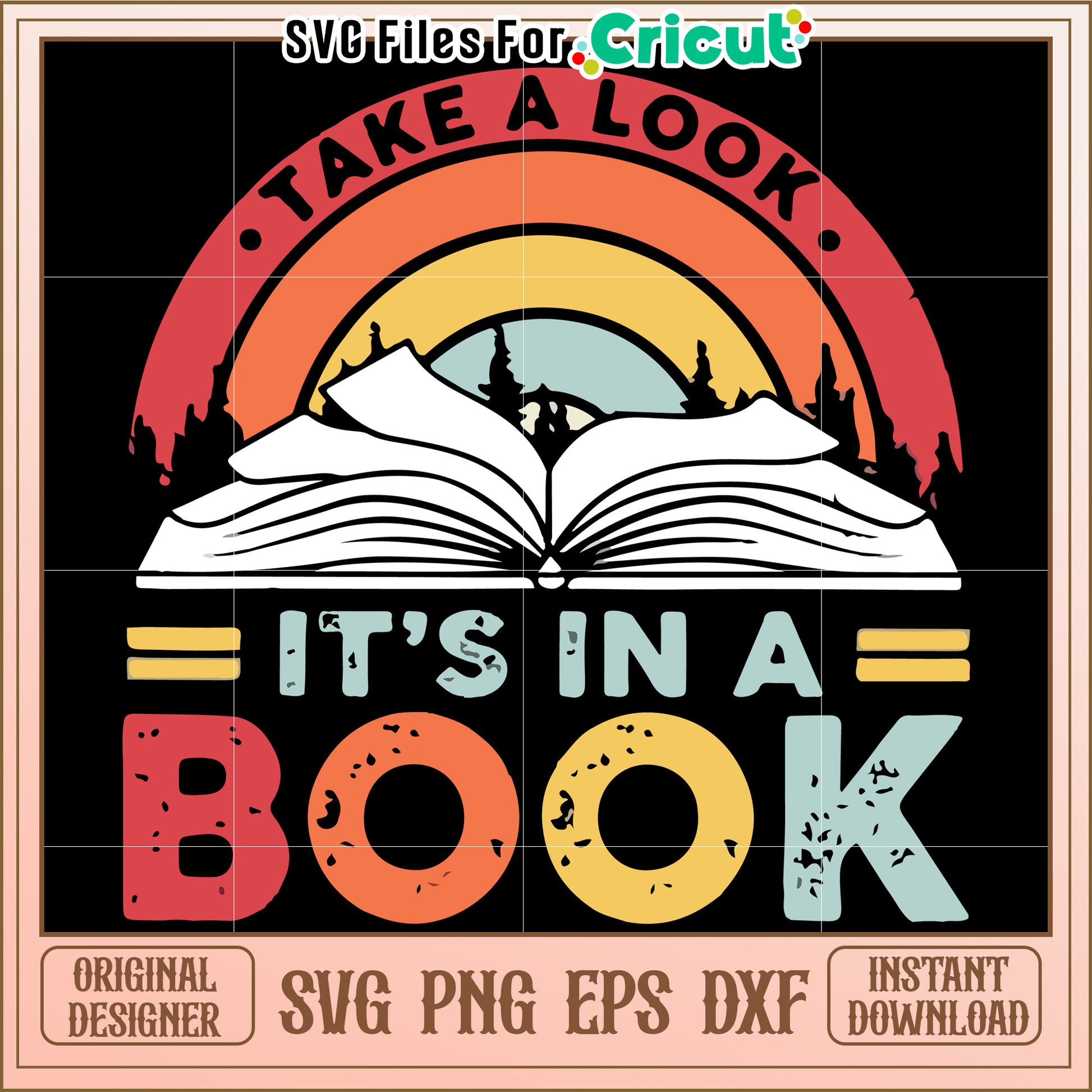 Take a look at this colorful book design, perfect for readers and lovers of literature