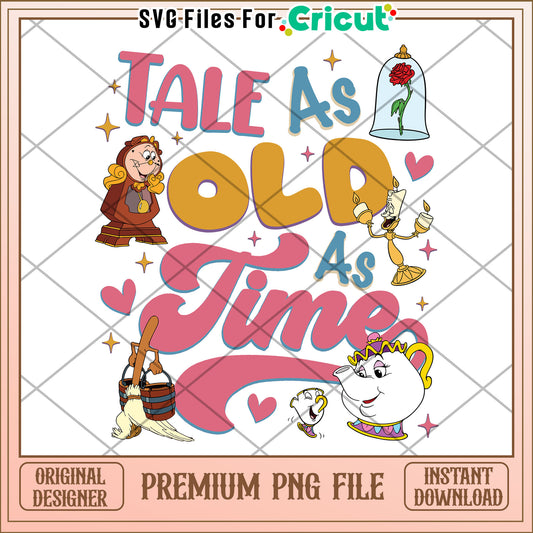 Tale as old as time png, beauty and the beast tale as old as time​ png