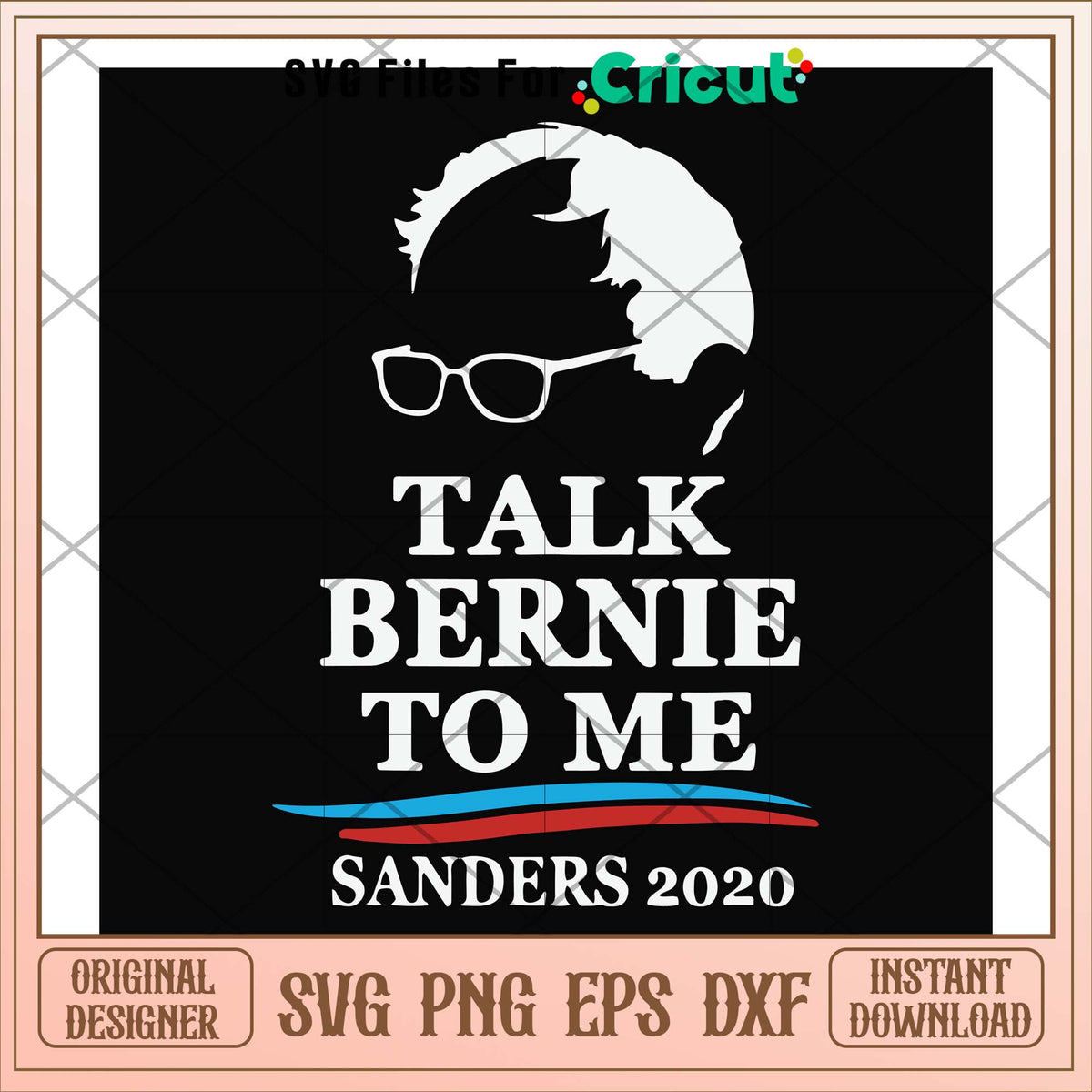 Bernie Outline Talk bernie to me sanders 2020 svg, bernie svg, funny svg – svg files ...