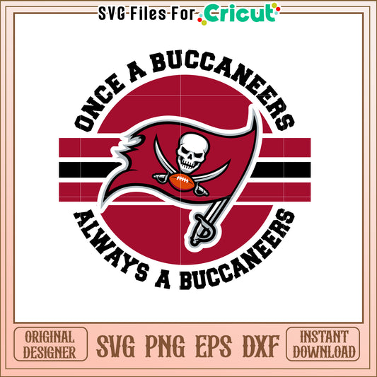 Tampa Bay Buccaneers SVG Design for Fans and Crafts