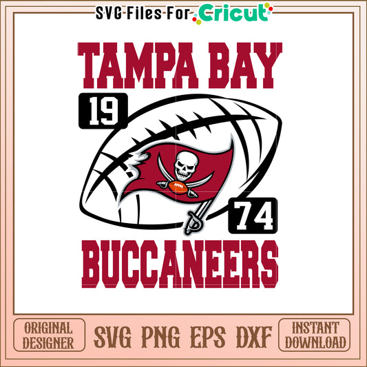 Tampa Bay Buccaneers SVG Logo Design