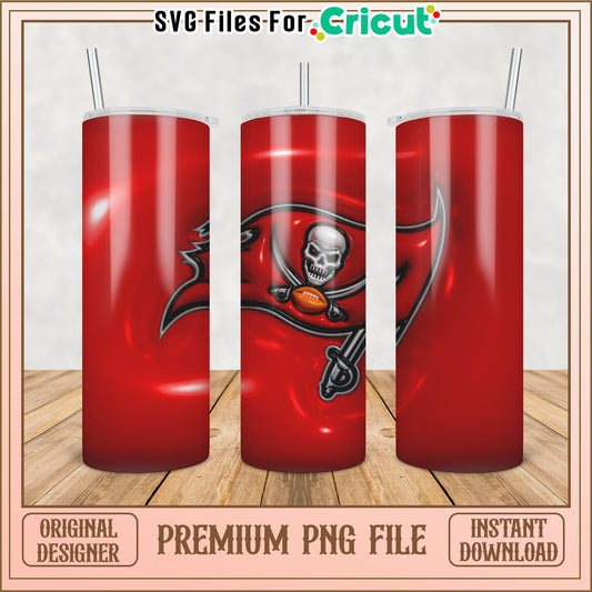 Tampa Bay Buccaneers Tumbler PNG
