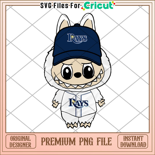 Tampa bay rays labubu png, mlb teams png, mlb american png