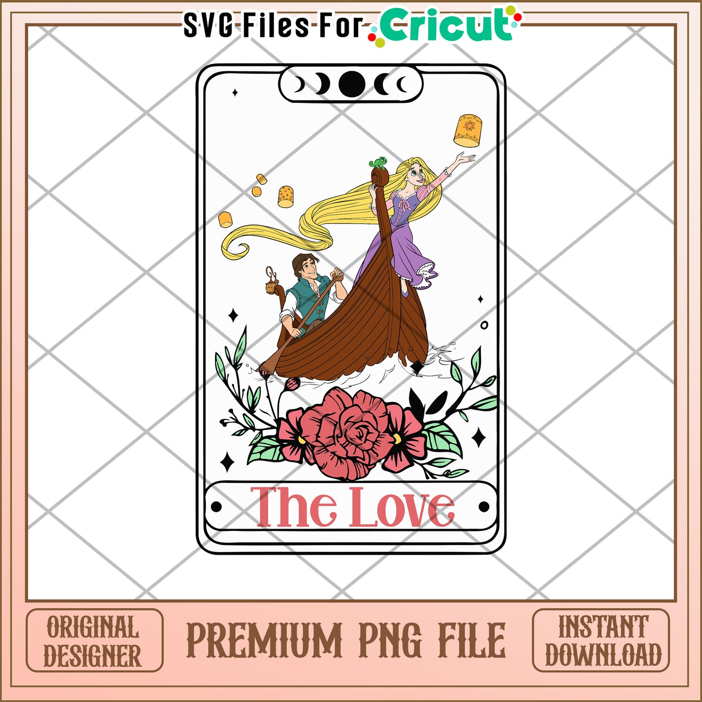 Tangled The Love PNG Cricut File