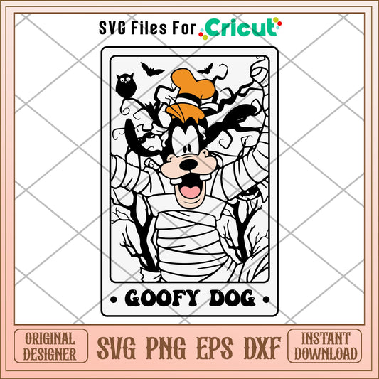 Tarot card dog goofy  svg, Disney characters svg, Digital Download