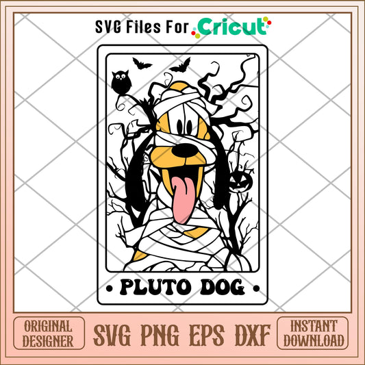Tarot card dog pluto  svg, Disney characters svg, Digital Download