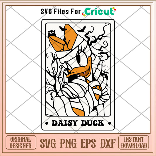Tarot card duck daisy svg, Disney characters svg, Digital Download