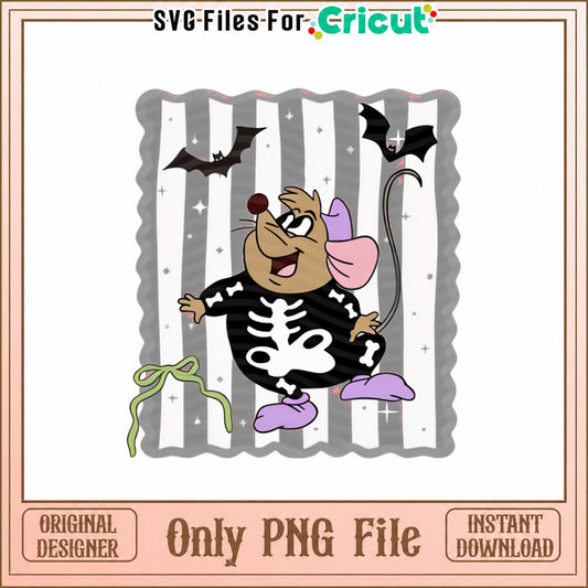 Tasmanian Devil Halloween PNG, Skeleton Costume PNG, Cartoon PNG